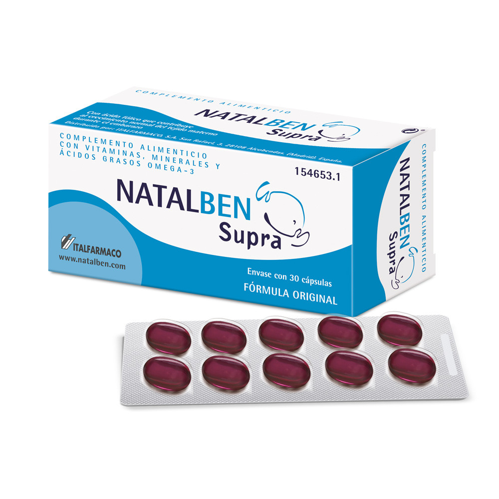 Imagen de Natalben supra 30 cápsulas